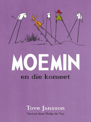 cover image of Moemin en die komeet